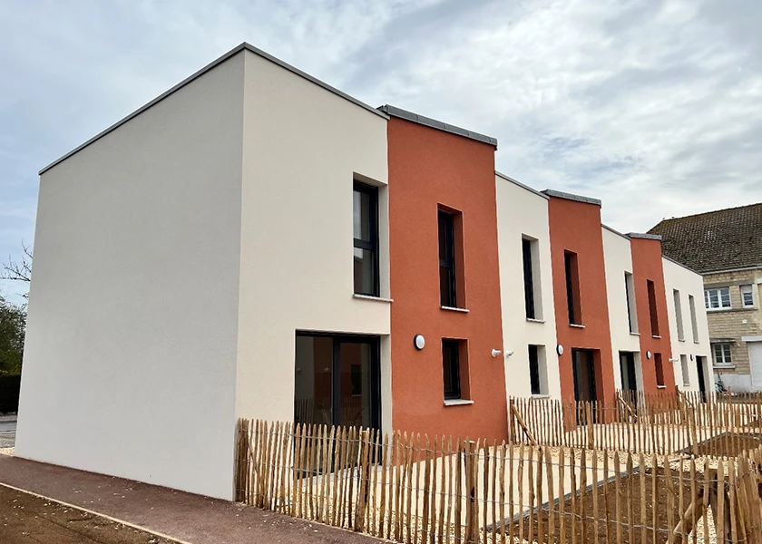 Construction de 14 logements LLS Saint Martin de Fontenay