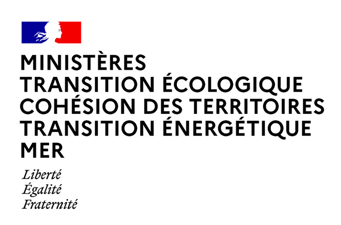 Logo Ministère Transition Ecologique Cohésion des Territoires Transition Energétique Mer
